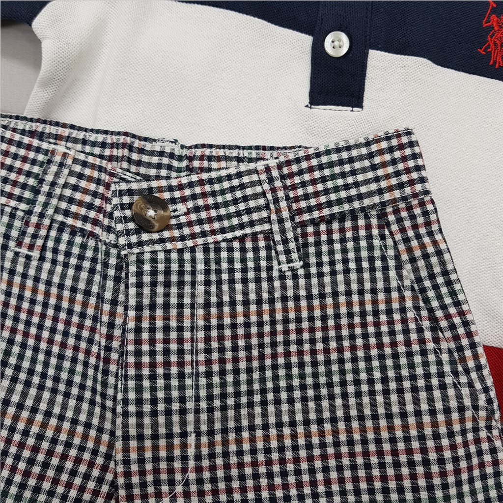 ست پسرانه 38636 سایز 3 تا 12 سال مارک US POLO ASSN