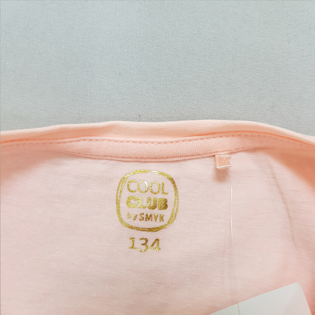 تی شرت دخترانه 39102 سایز 9 تا 15 سال کد 1 مارک COOL CLUB