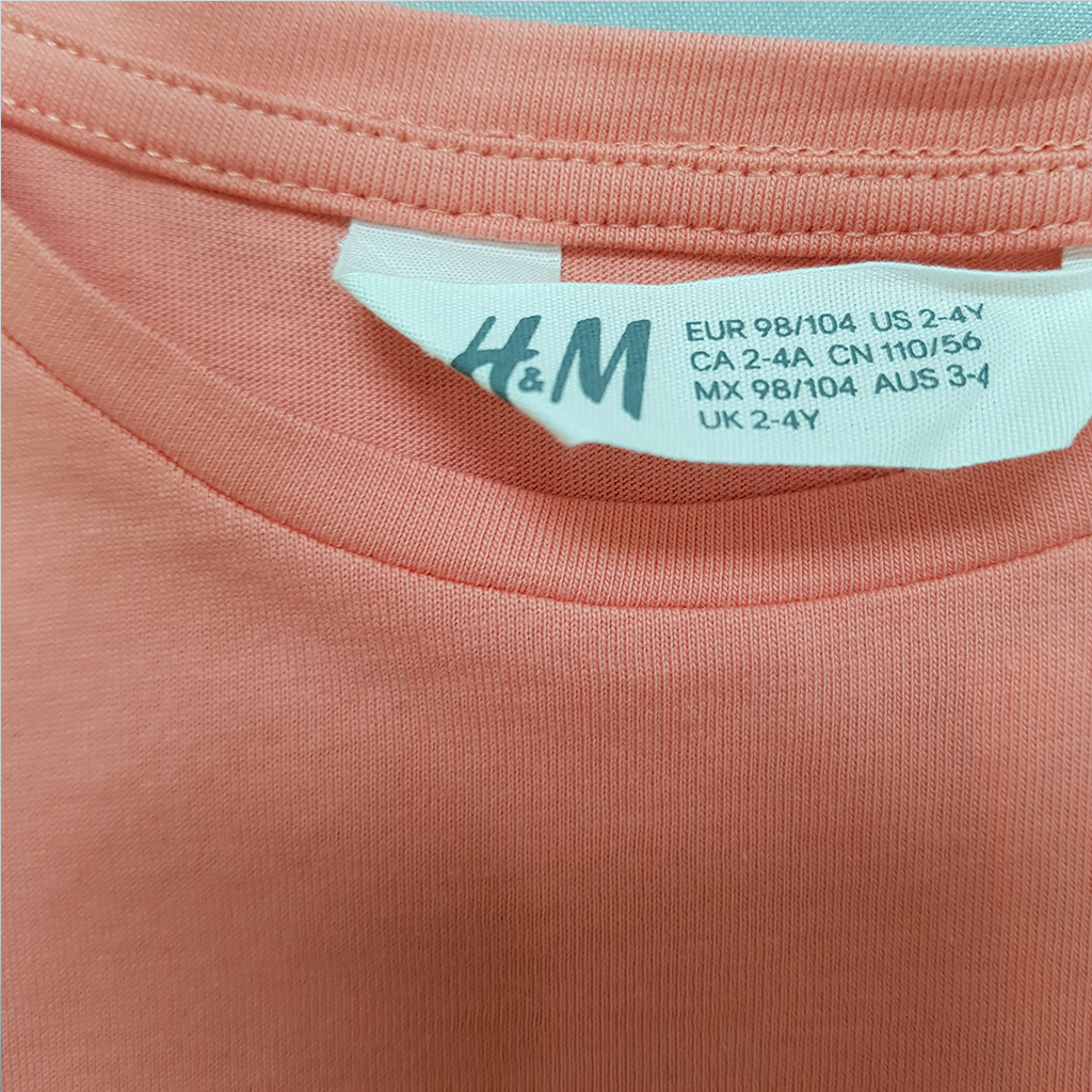 ست دخترانه 39119 سایز 3 تا 10 سال کد 1 مارک H&M