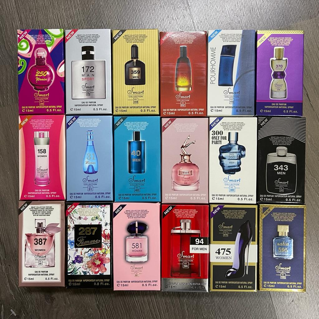 741بسته ی 6 عددی عطرهای 15 میل Smart Collection