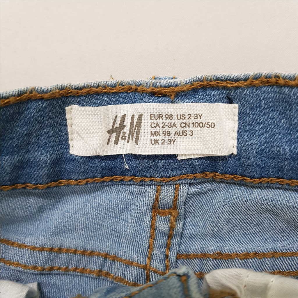 شلوار جینز پسرانه 39261 سایز 2 تا 14 سال مارک H&M