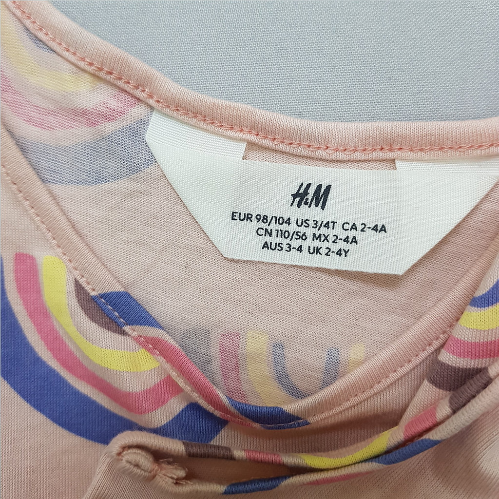 سارافون دخترانه 39627 سایز 1.5 تا 10 سال مارک H&M