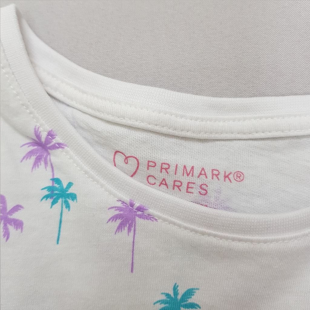 تی شرت دخترانه 39638 سایز 7 تا 15 سال مارک PRIMARK