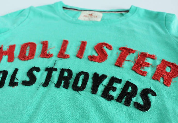 تی شرت زنانه 25137 مارک HOLLISTER