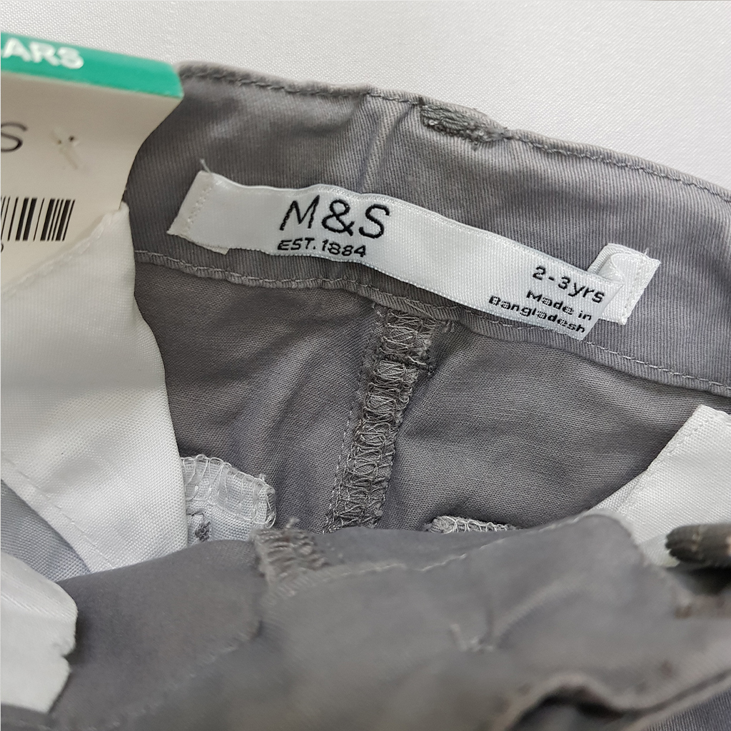 شلوار کتان پسرانه 39940 سایز 2 تا 14 سال مارک M&S   *