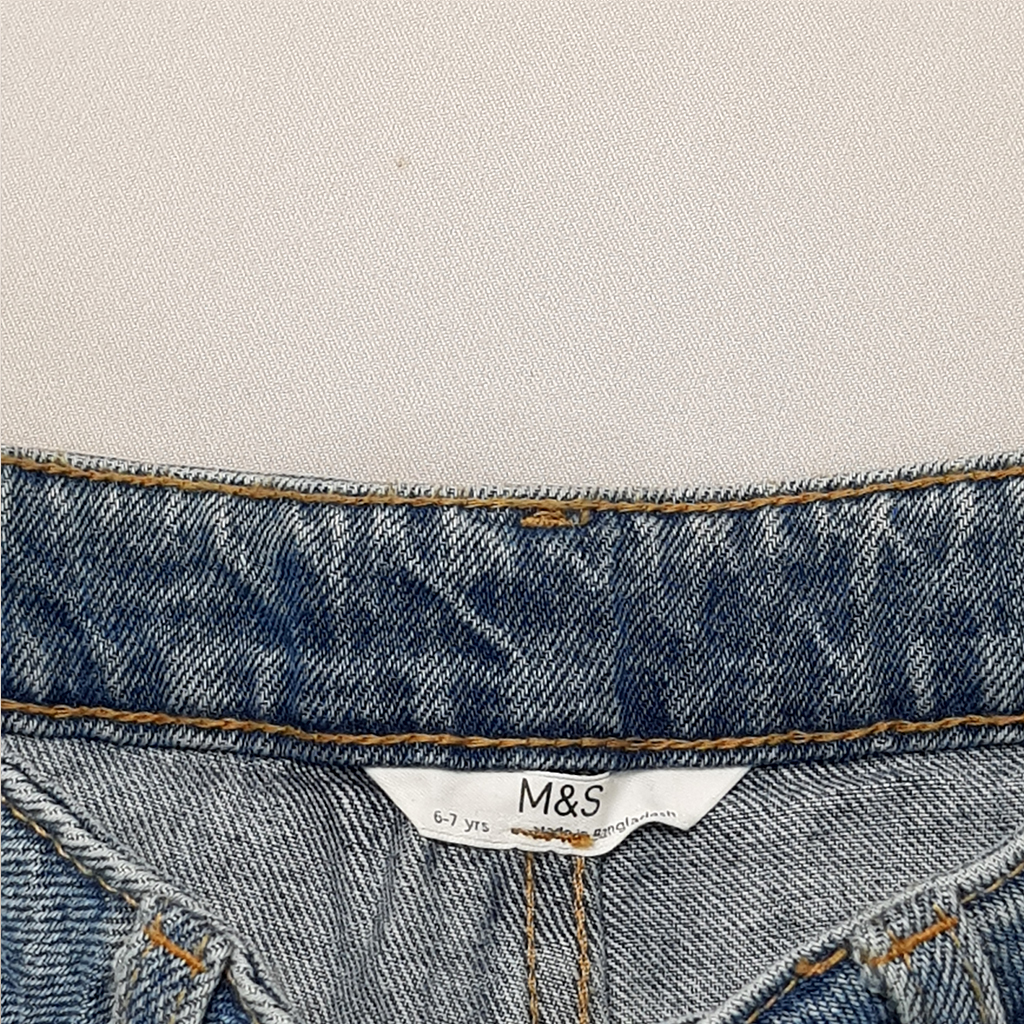 شلوار جینز دخترانه 40817 سایز 6 تا 16 سال مارک M&S