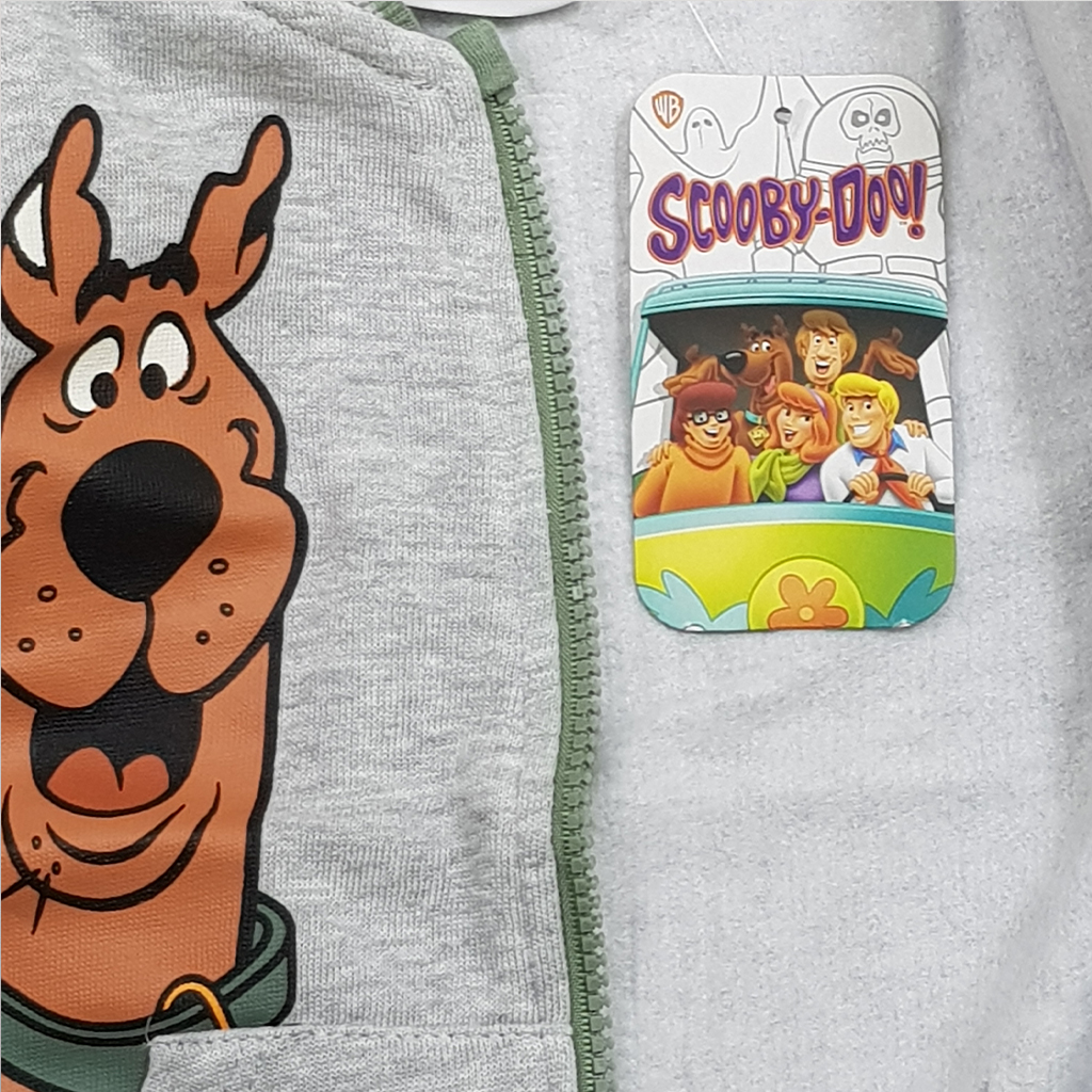 سویشرت توپنبه ای پسرانه 20020 سایز 12 ماه تا 3 سال مارک SCOOBY DOO