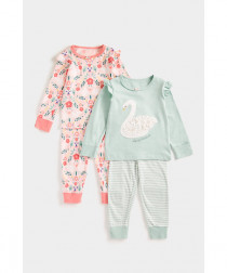 ست دخترانه 20578 سایز 3 تا 10 سال مارک Mothercare