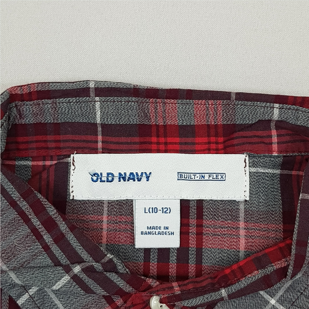 پیراهن پسرانه 20773 سایز 5 تا 18 سال مارک OLD NAVY