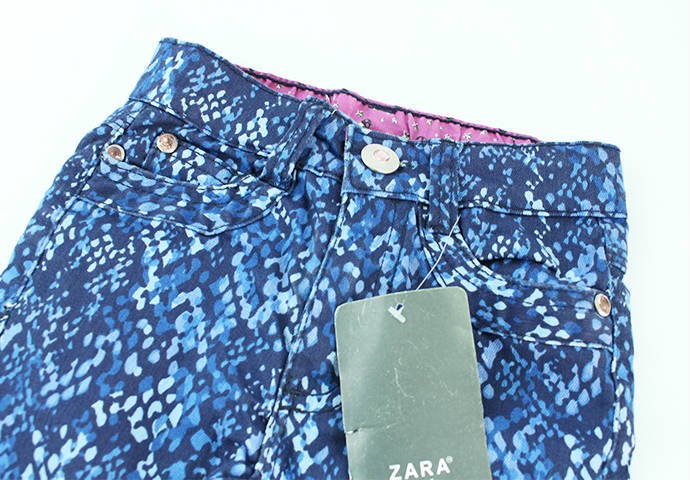 شلوار دخترانه 150035 سایز 2 تا 8 سال مارک ZARA محصول بنگلادش