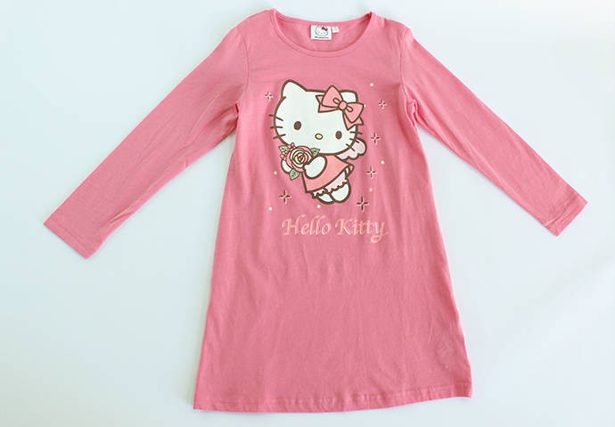 تونیک دخترانه 100144 سایز 5 تا 12 سال مارک HELLO KITTY محصول بنگلادش