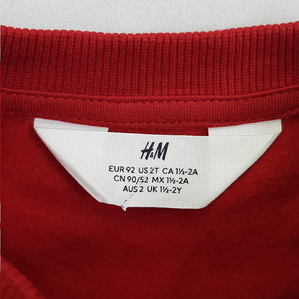 پلیور دخترانه 21648 سایز 2 تا 9 سال مارک H&M