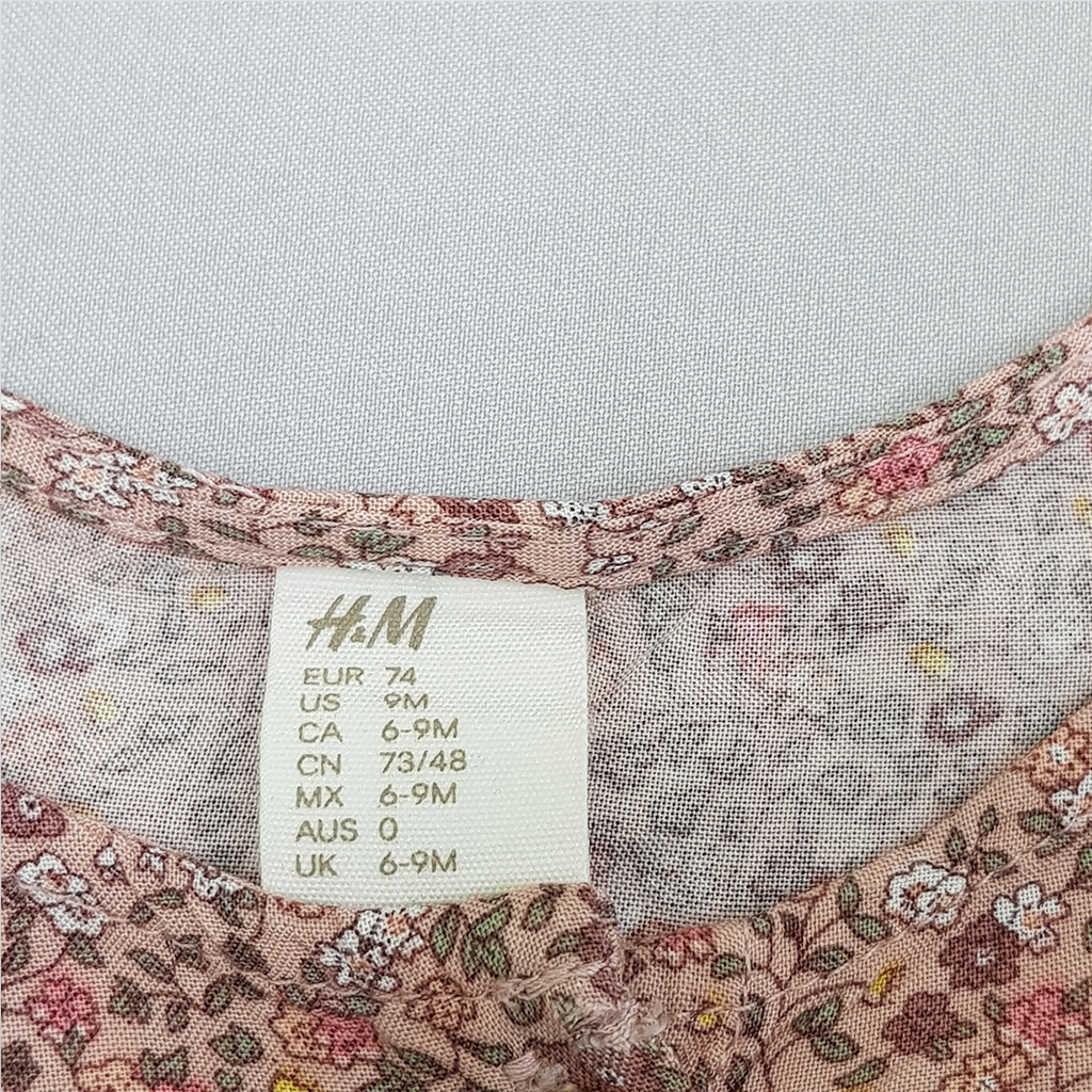 سارافون دخترانه 21560 سایز 6 ماه تا 3 سال کد 13 مارک H&M