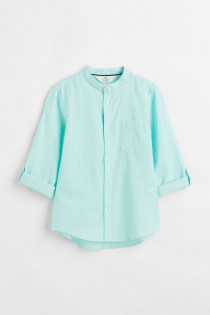 پیراهن پسرانه 21564 سایز 7 تا 14 سال کد 15 مارک H&M