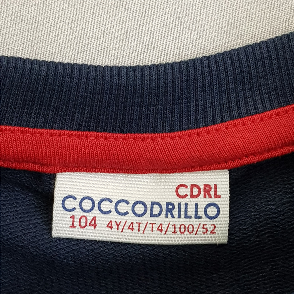 پلیور پسرانه 21694 سایز 4 تا 8 سال مارک COCODRILLO   *