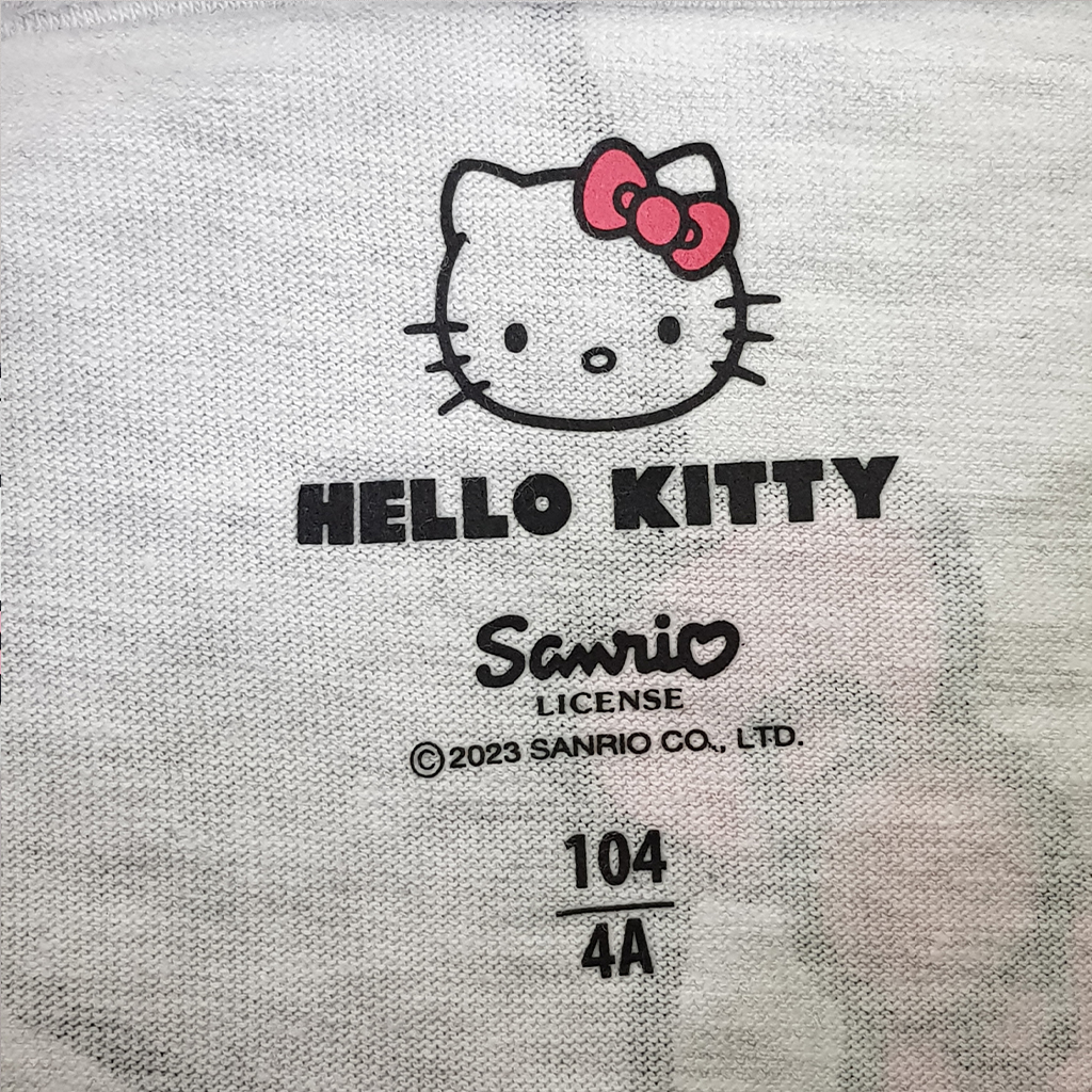 ست دخترانه 21808 سایز 4 تا 9 سال مارک HELLO KITTY