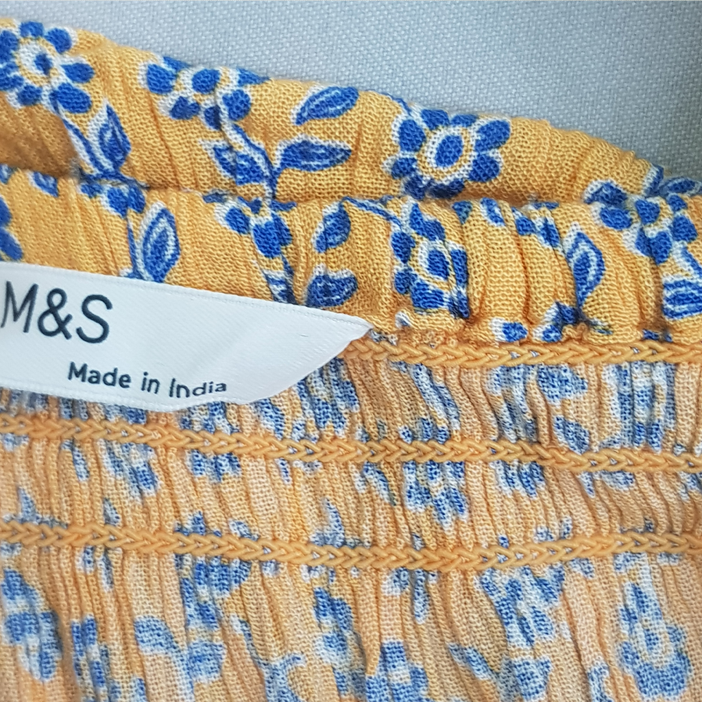 سارافون دخترانه 22072 سایز 6 تا 12 سال مارک M&S