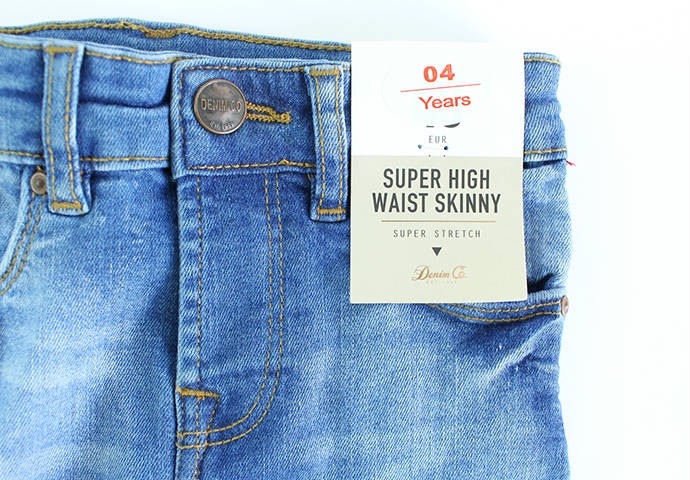 شلوار جینز پسرانه 150080 سایز 2 تا 16 سال مارک DENIM CO محصول بنگلادش