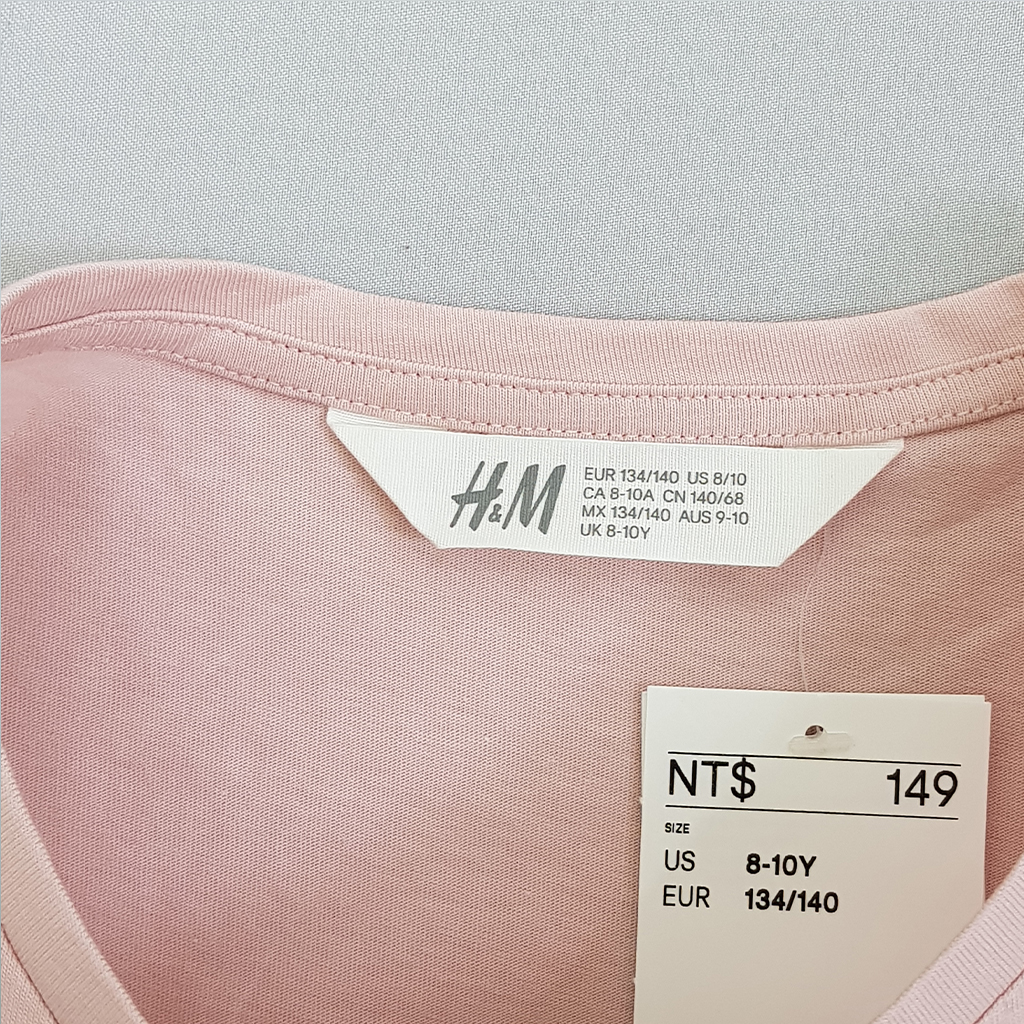 بلوز دخترانه 22485 سایز 1.5 تا 10 سال مارک H&M