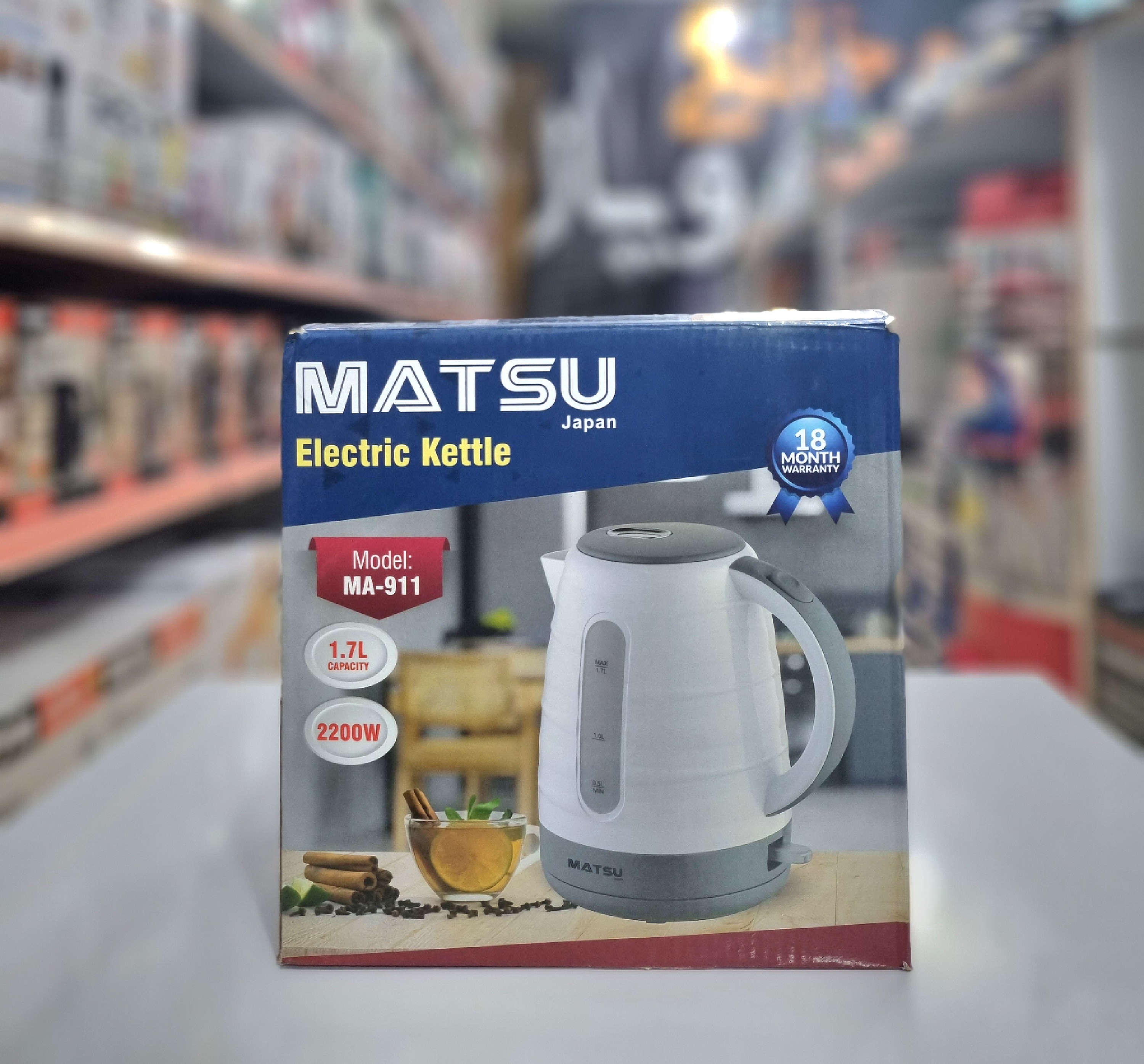 کتری برقی ماتسو  ژاپن مدل MA_911 کد 802127