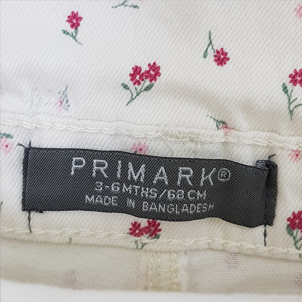 پیشبندار دخترانه 22333 سایز بدوتولد تا 36 ماه مارک PRIMARK