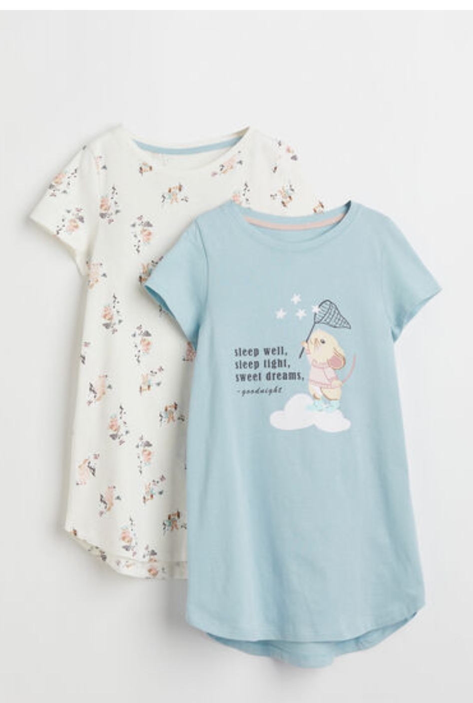 تونیک دخترانه 22641 سایز 1.5 تا 12 سال کد 2 مارک H&M