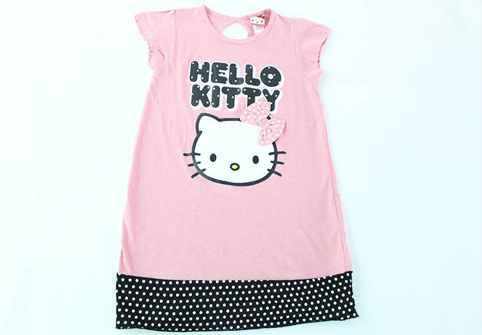 تونیک دخترانه 100318 سایز 3 تا 7 سال مارک HELLO KITTY  محصول بنگلادش