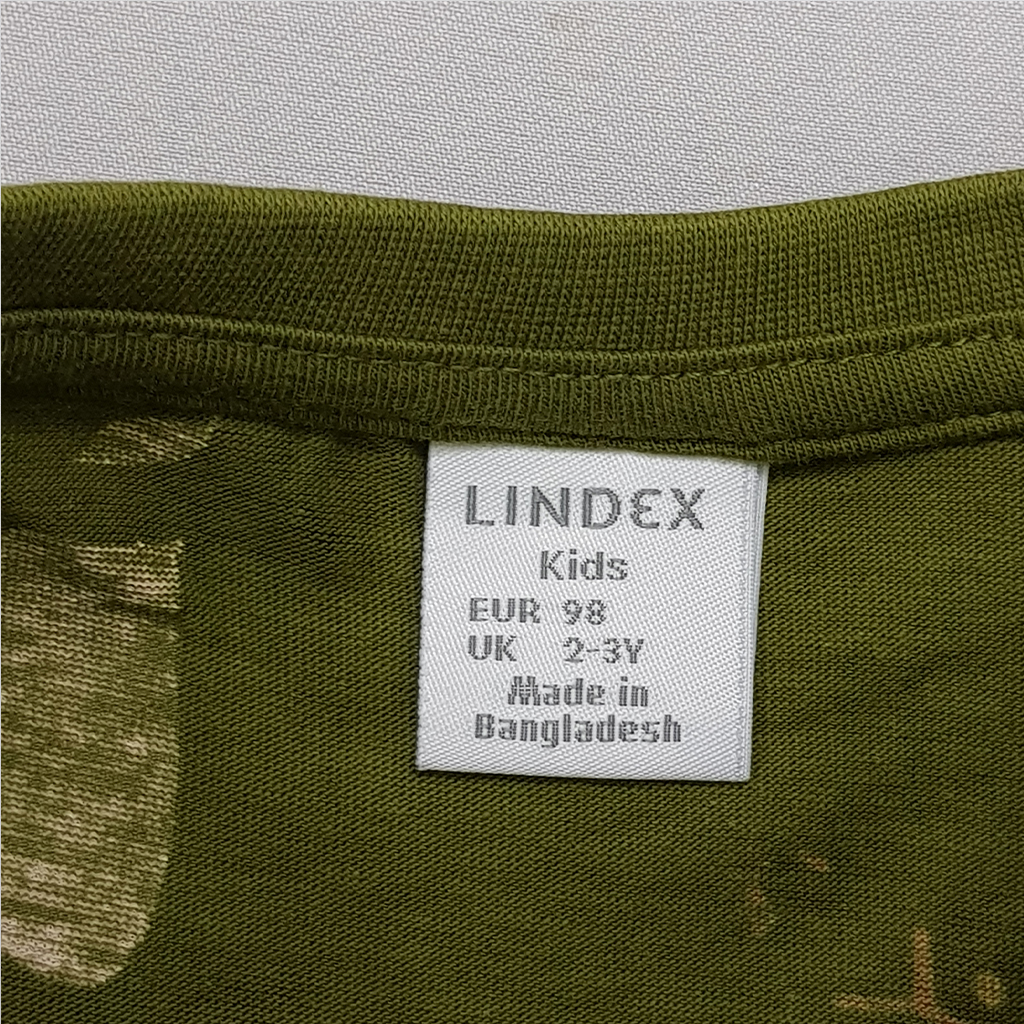 تی شرت 23210 سایز 1.5 تا 8 سال مارک LINDEX