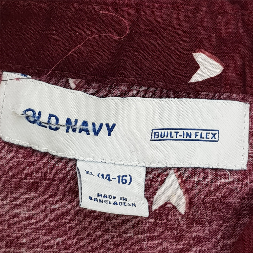 پیراهن پسرانه 23199 سایز 12 ماه تا 16 سال مارک OLD NAVY