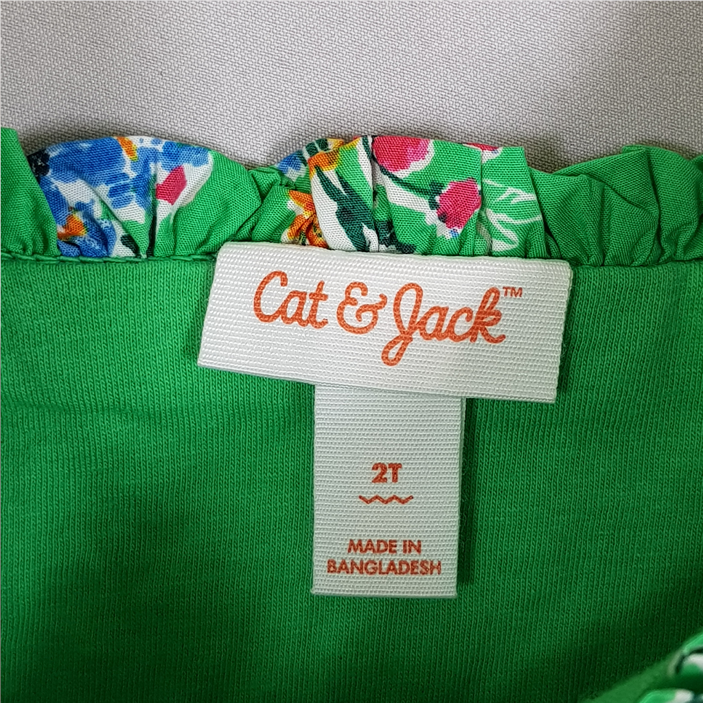 سارافون دخترانه 23498 سایز 2 تا 14 سال مارک CAT&JACK