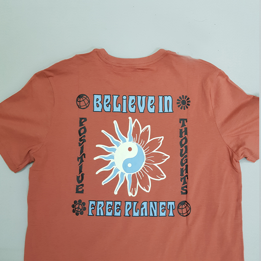 تی شرت مردانه 23628 کد 2 مارک Free Planet