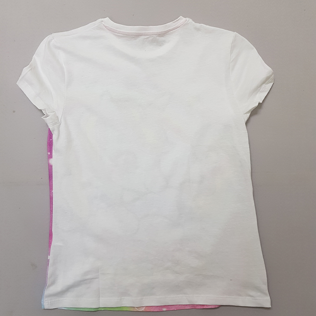 تی شرت دخترانه 24035 سایز 4 تا 13 سال مارک Terranova
