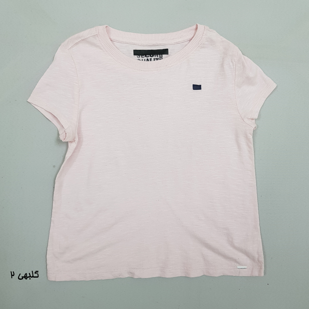 تی شرت دخترانه 24179 سایز 3 ماه تا 3 سال کد 4 مارک MAX   *
