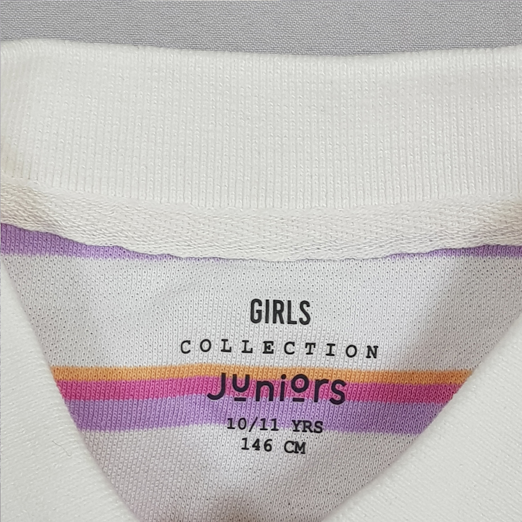 تی شرت دخترانه 24372 سایز 4 تا 14 سال مارک JUNIORS