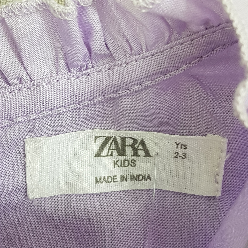 ست دخترانه 24513 سایز 2 تا 13 سال کد 2 مارک ZARA