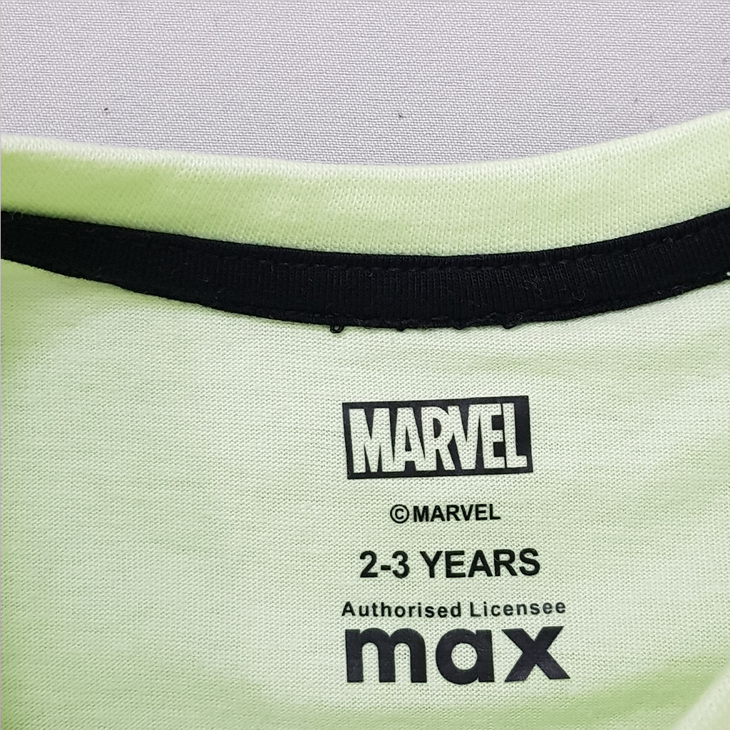 تی شرت پسرانه 24583 سایز 2 تا 12 سال کد 1 مارک MARVEL