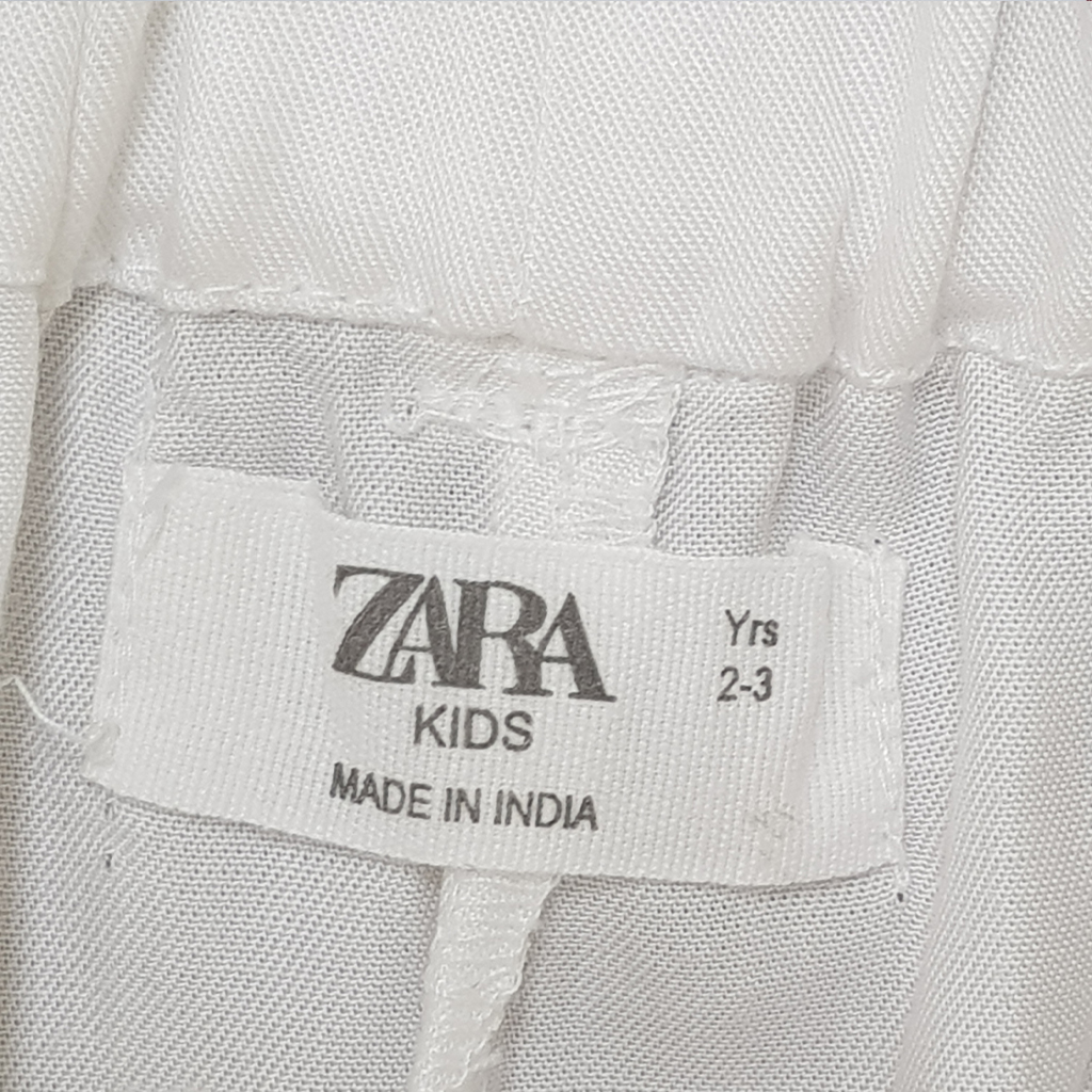 ست دخترانه 24513 سایز 2 تا 13 سال کد 3 مارک ZARA