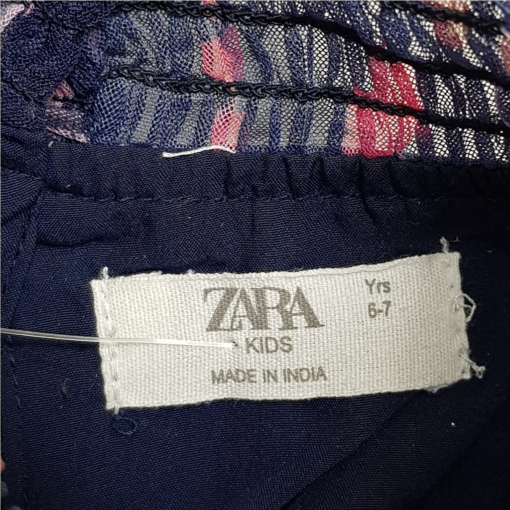 سارافون دخترانه 24539 سایز 2 تا 13 سال مارک ZARA