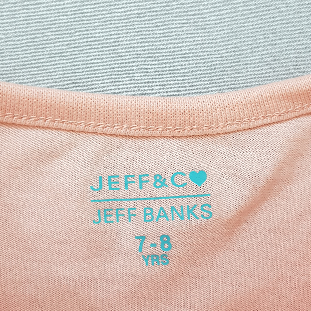 ست دخترانه 24558 سایز 7 تا 12 سال کد 17 مارک JEFF&CO