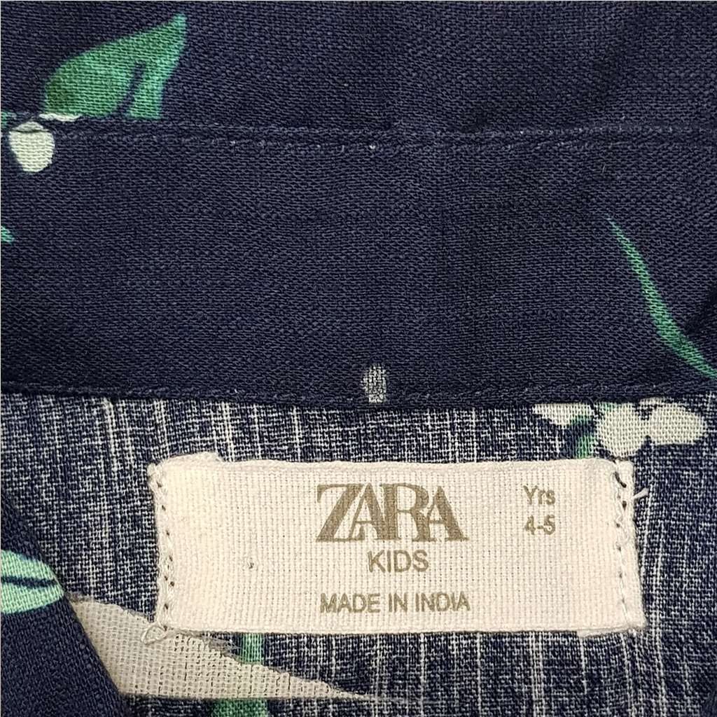 ست دخترانه 24514 سایز 4 تا 13 سال کد 7 مارک ZARA