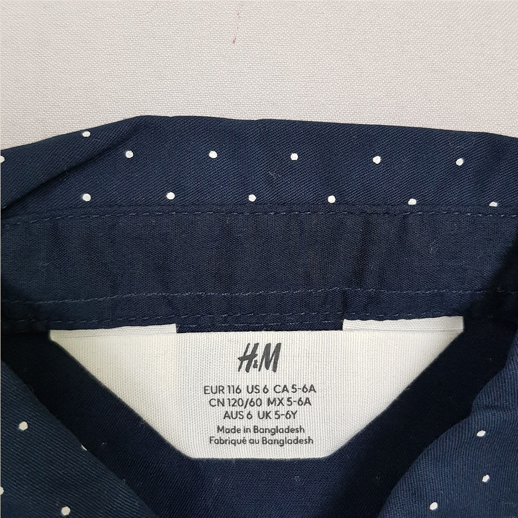 پیراهن 24003 سایز 2 تا 10 سال مارک H&M