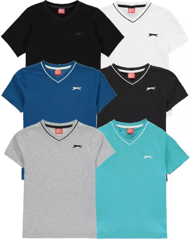 تی شرت پسرانه 23991 سایز 2 تا 13 سال کد 1 مارک Slazenger