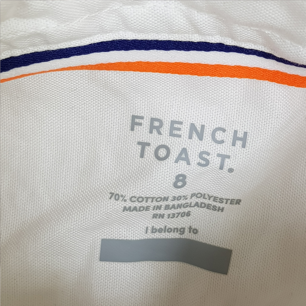 پیراهن پسرانه 24420 سایز 4 تا 20 مارک French Toast