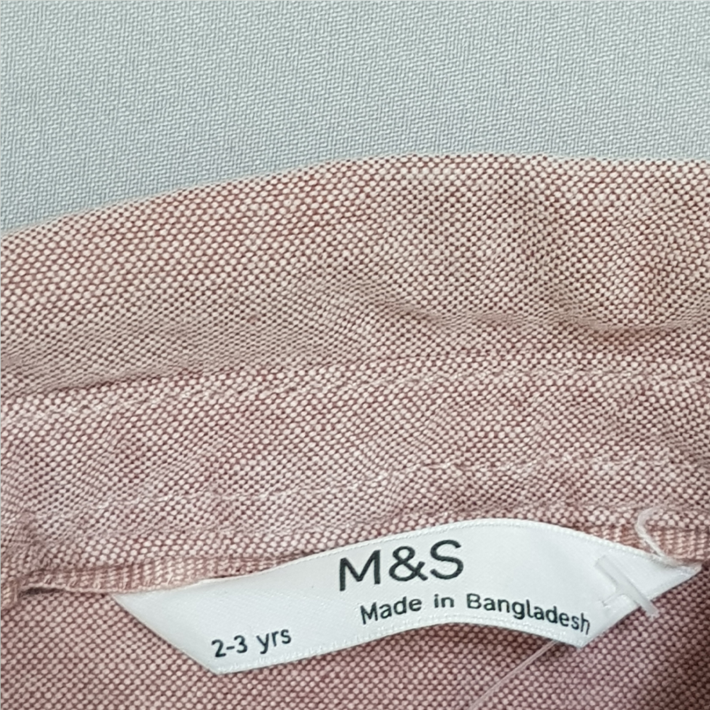 پیراهن پسرانه 24698 سایز 2 تا 16 سال کد 1 مارک M&S