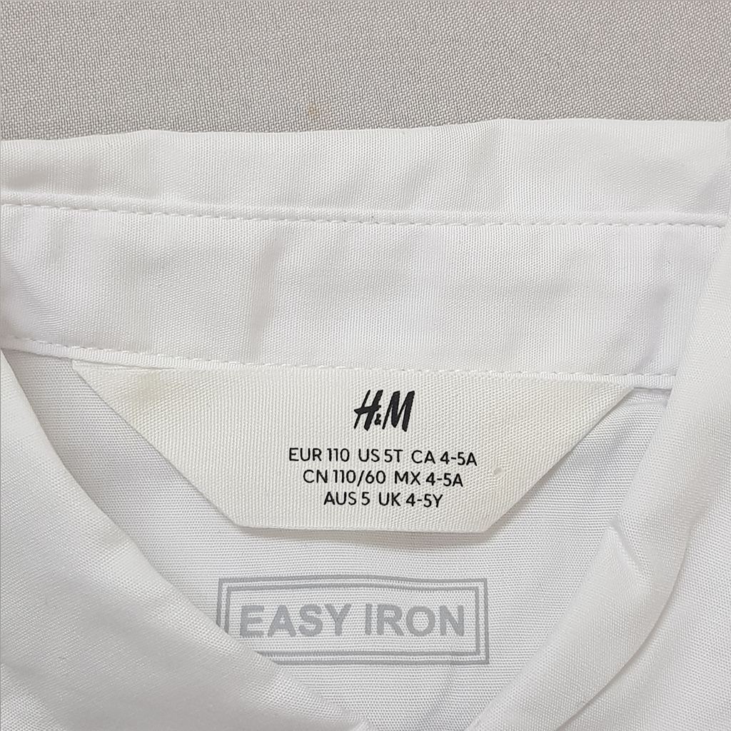 پیراهن پسرانه 24691 سایز 1.5 تا 14 سال مارک H&M   *