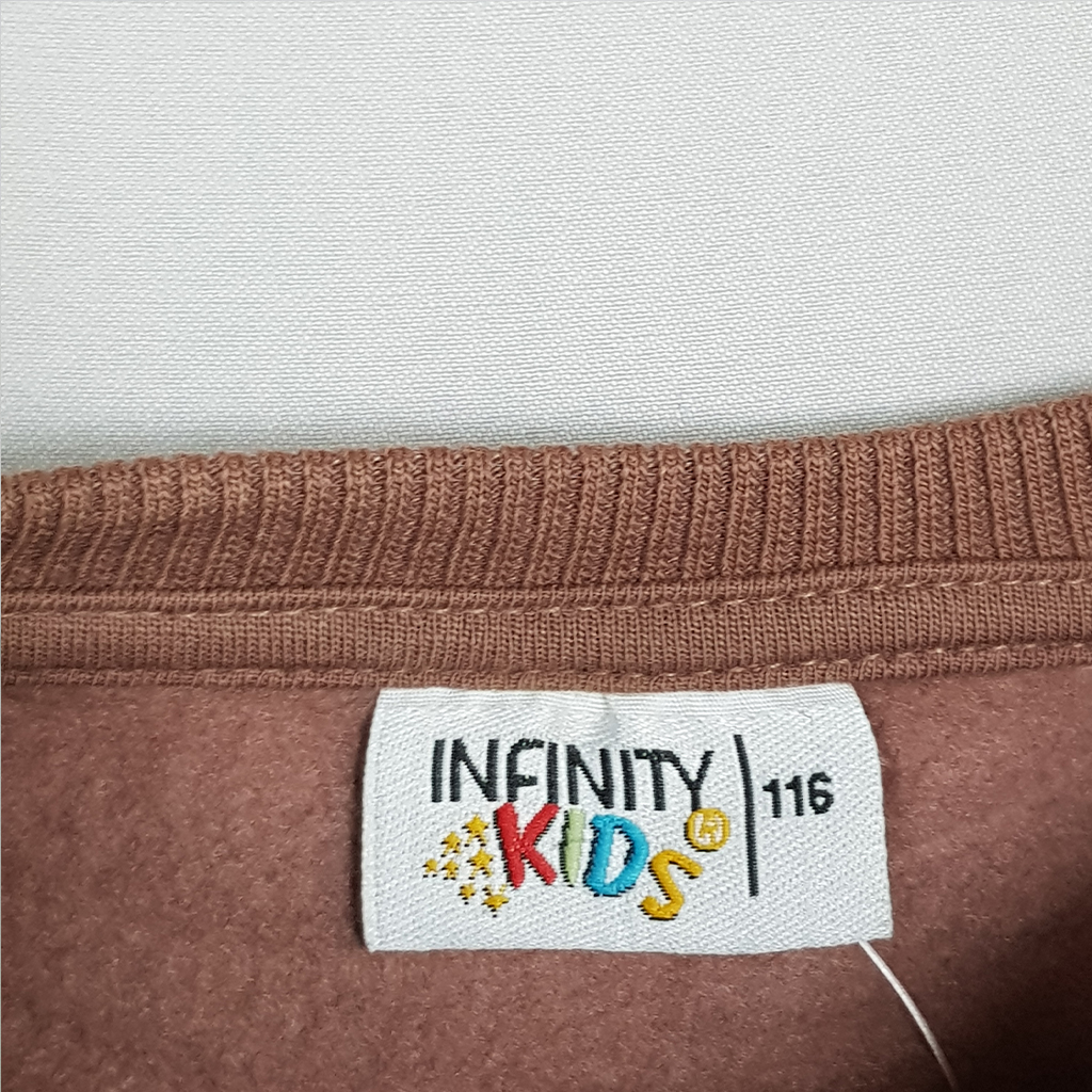 پلیور توپنبه ای دخترانه 24709 سایز 2 تا 7 سال مارک InfinIty kids