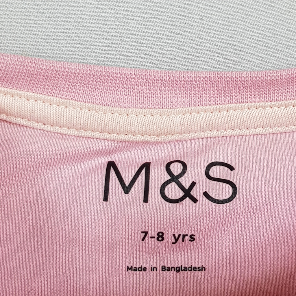 ست دخترانه 24738 سایز 6 تا 8 سال مارک M&S   *