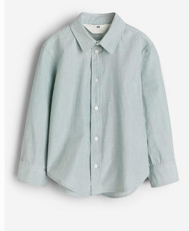 پیراهن پسرانه 24866 سایز 1.5 تا 10 سال مارک H&M