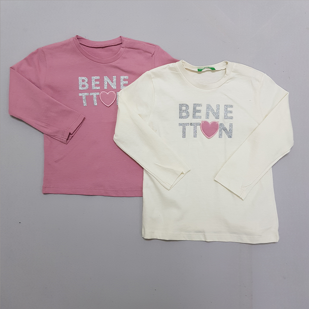 بلوز دخترانه 25579 سایز 1 تا 3 سال کد 2 مارک United of color benetton