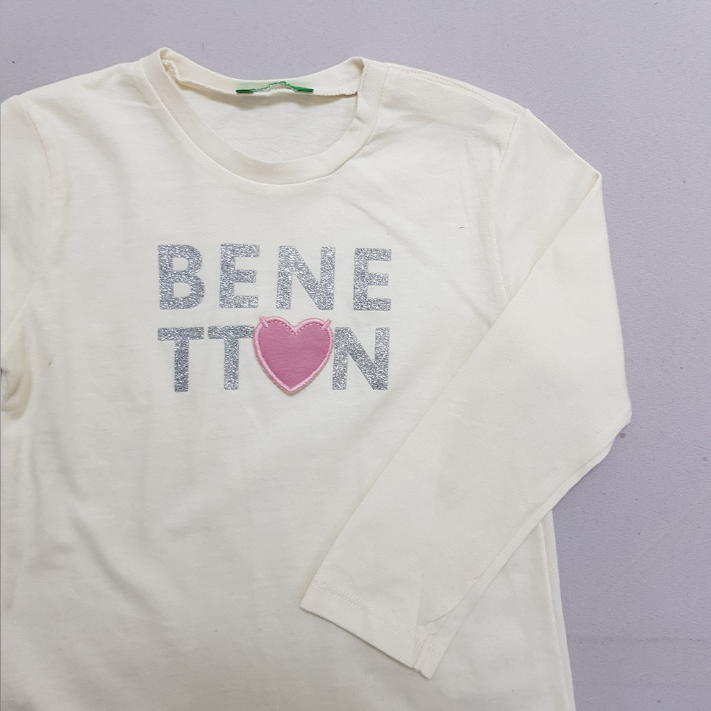 بلوز دخترانه 25579 سایز 1 تا 3 سال کد 2 مارک United of color benetton